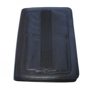 DayRunner Compact Leather Ziparound Planner Binder